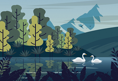 Nature illustration adobe illustration adobe illustrator art design design art graphicdesign illustration illustration art nature illustration vector