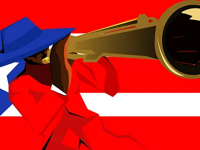 las pala album cover art illustration pop vector