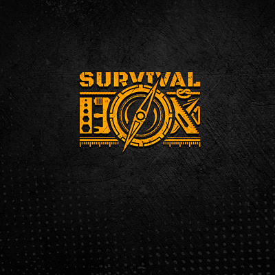 SurvivalBox logo design identity design logo vector