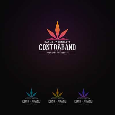 Contraband logo design identity design logo vector