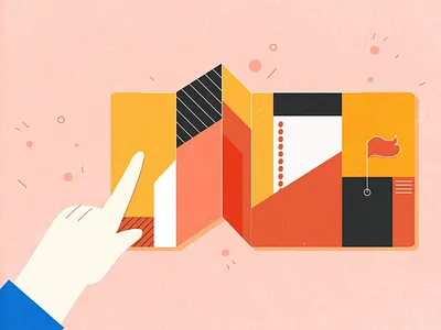 Creating A Video Marketing Strategy 2d animation blog cover design hand plan strategy video marketing