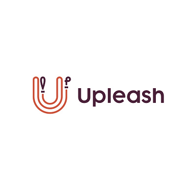 Upleash U animal branding cat design dog icon illustration kitty leash line logo pet pet owner puppy u up vector vet veterinarian veterinary