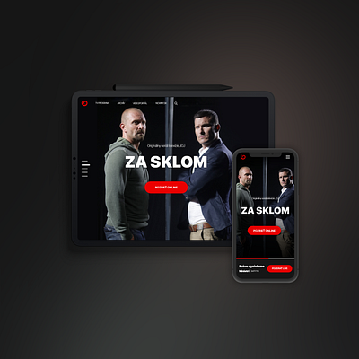 JOJ.sk web redesign | 3/3 brand identity branding concept dark design ipad responsive responsive design television tv ui uidesign ux uxdesign web web design webdesign