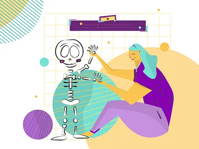 rehabilitation creation illustration rehabilitation work