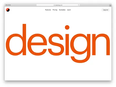 New animation design identity readymag style typography webdesign