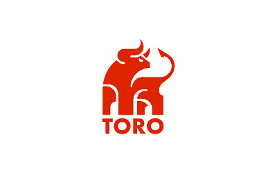 El Toro The Bull affinity design animal logo brand branding design graphic design logo red bull red devil strong logo