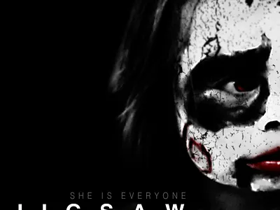 She is Everyone - Jigsaw Poster design designer graphicdesign halloween halloween design halloween flyer jigsaw movie movie art movie poster poster poster art poster design saw movie