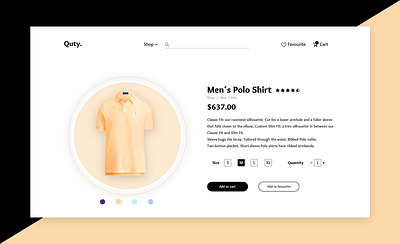 Daily challenge Single product ui ux ui design ux design