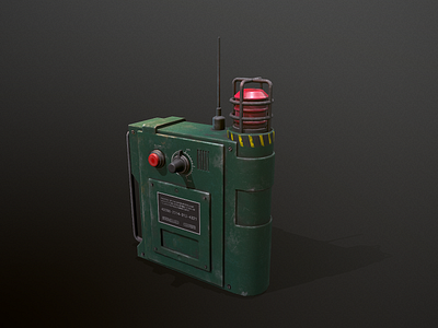 Beacon | Fallout 4 3d apocalyptic beacon fallout fallout 4 game asset gameart post postapocalyptic props radio