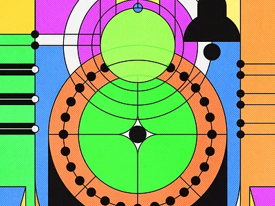 Londrina | Train abstract design illustration illustrator londrina photoshop poster train vector