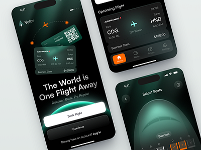 Product design for TravelTech - Velox app app design app ui design application application design application ui dark app design graphic design interface ios app ios app design iphone app mobile design product service startup ui uiux ux