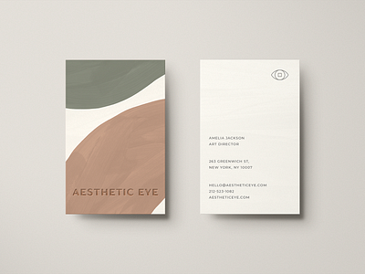 Business Card Shape Texture & Design template