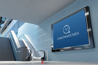 The logo named "ChatWatches" designed by Ansysoft adobeillustrator b2bcommunication businesscommunication cartier exclusivesales finewatches highendwatches horlogerie logodesign luxuryb2b luxurywatchindustry patekphilippe rolex secureplatform timepieceplatform watchbusiness watchcommunity watchdealers watchprofessionals watchtransactions