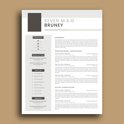 Create a professional Resume with our templates resume formatting