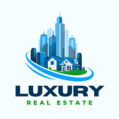 Luxury Real Estate creative logo design app branding design graphic design illustration logo typography ui ux vector
