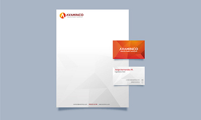 avaminco minery company branding business card design identity design identity proposal identy letterhead logo logo design minery print vector