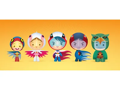 Cute Force character design cute cutesy gallery 1988 kawaii