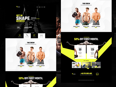 Lix Fintess PSD Template excercise fintess gym healthy psd psd design running shape sport stay template weight lifting