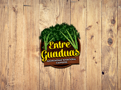 Logo for restaurant Entre Guaduas brand brandidentity dribbble illustration logo logoarts logobrand logodaily logodesign logofolio logohero logoinspire logolove logomaker logomark logonew logoplace