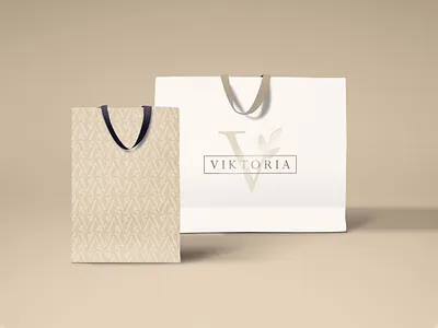 Victoria logo branding feminine design feminine logo gold gold logo logo logo design logotype simple logo