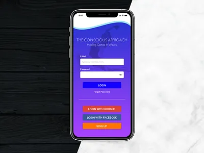 Mobile Login Screen dailyui 001 login screen mobile login