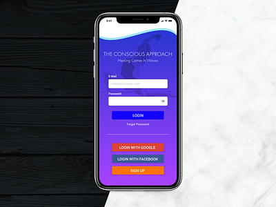 Mobile Login Screen dailyui 001 login screen mobile login