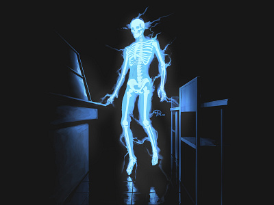 Doctober 22: Dr Manhattan art character comics design digital digital painting doctor fan art illustration painting