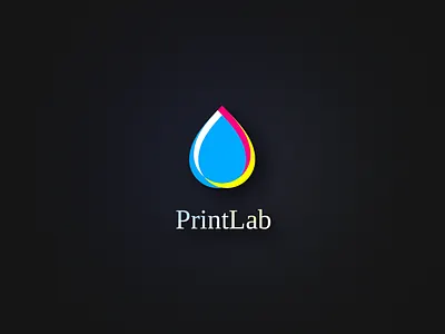 PrintLab. Logo template. For sale brand branding buy buy logo buy now color logo colorful printing design logo for sale ink ink logo logo logo for sale minimal paint logo print logo vector