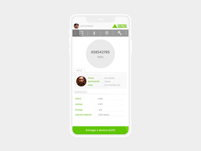 Control Forestal - Ticket, Folio control controlforest deforestation folio forest illustration mobile mobile app mobileappdesign ticket ticket app ui uidesign ux uxdesign