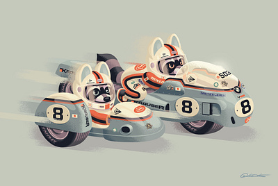 Racing Raccoons