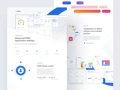 Modern PSIM Redesign Case Study app case cctv dashboard design product security study system ui ux web