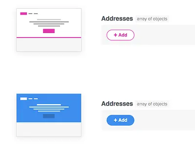 Prettier API Parameters api array documentation fields inputs interactive object