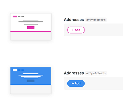 Prettier API Parameters api array documentation fields inputs interactive object