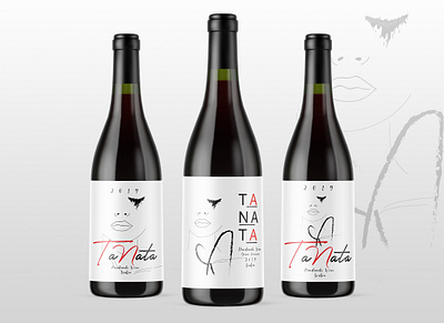 Handmade Wine brand design brand identity branding design illustration label label design logo minimal package design packaging design sketch typography vector wine