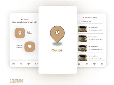 Coupi UI concept branding logo uidesign uimobile uxmobile