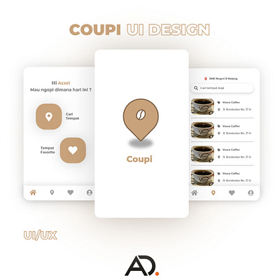 Coupi UI concept branding logo uidesign uimobile uxmobile