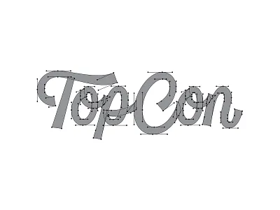 TopCon Beziers handlettering handtype hashtaglettering lettering process thevectormachine topcon vector vectormachine