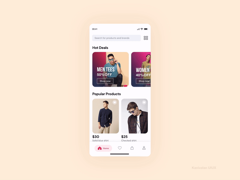 Trail and Return - Ecommerce animation chennai designer design ecommerce ecommerce app ecommerce design gif illustraion inspiration mobile mobile app mobile app design shopping app uidesign uiux web