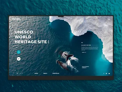 Inspirational design cover creative design nature see site ui web website