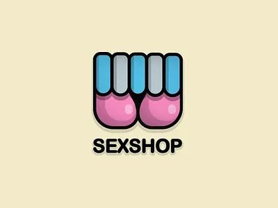 Sex shop logo - concept logo sex sexy shop