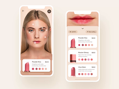 Mobile App Concept - Beauty & Style