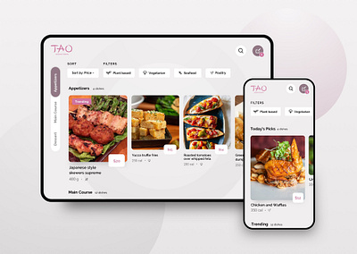 Digitalizing Restaurant Menus app design ipad menu modern restaurant ui ux