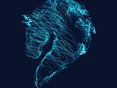 Ai线性艺术 animation design illustration ui