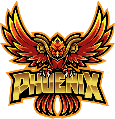 Phoenix esport mascot animal logo branding design esport esports game design graphic design illustration logo mascot logo phoenix