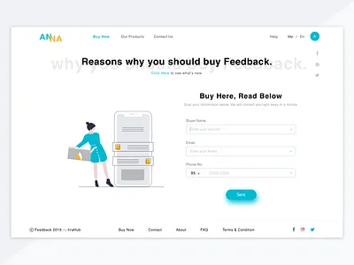 Buy Now design flat ui web website