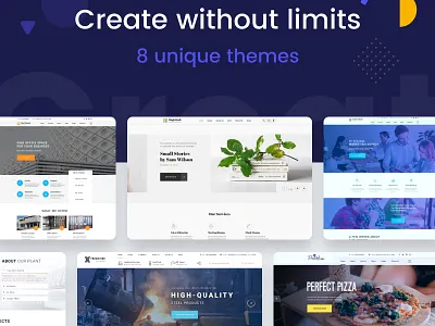 Flex - Universal Multipurpose Creative HTML Website Template business html html css html5 template industrial interior portfolio portfolio design portfolio website responsive software solution website template