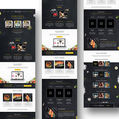 Dilykit website design branding food website foodapp foodie packaging restuarant uidesign uxdesign website