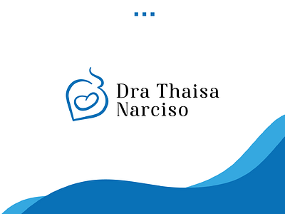 Dra Thaisa Narciso abstract analyse baby branding care design fetus health healthy heart icon illustration logo love pregnancy pregnant