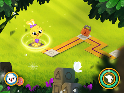 PlayKids | Learning Path illustration ui vector