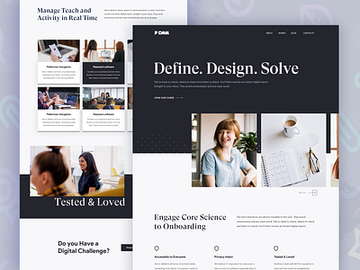 DMM ll Marketing Website Design 2019best agency app clean creative digital dotpixsel homepage illustration landingpage marketing marketing agency product design shapes trends uidesign user interface visual design web website